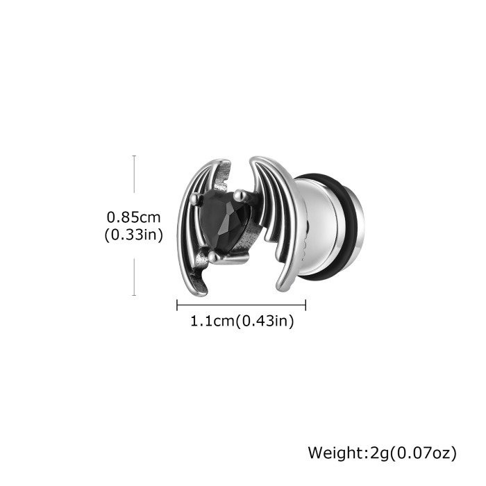 Wholesale Stainless Steel Men's Ear Studs