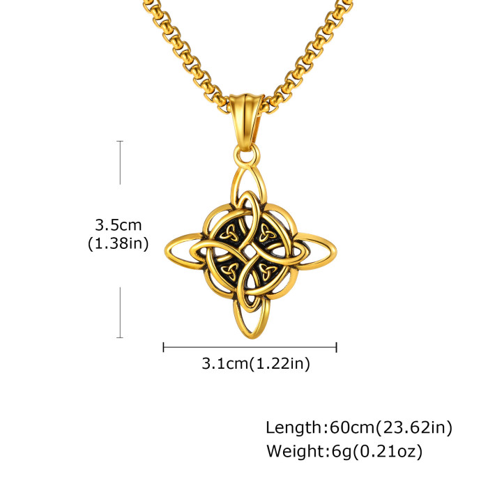 Wholesale Stainless Steel Celtic Knot Pendants