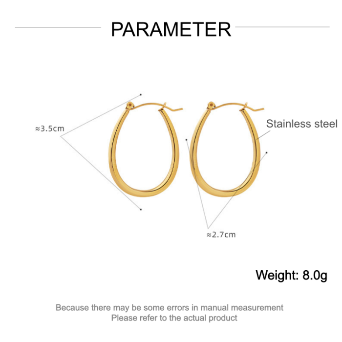 Wholesale Stainless Steel Niche Design Earrings