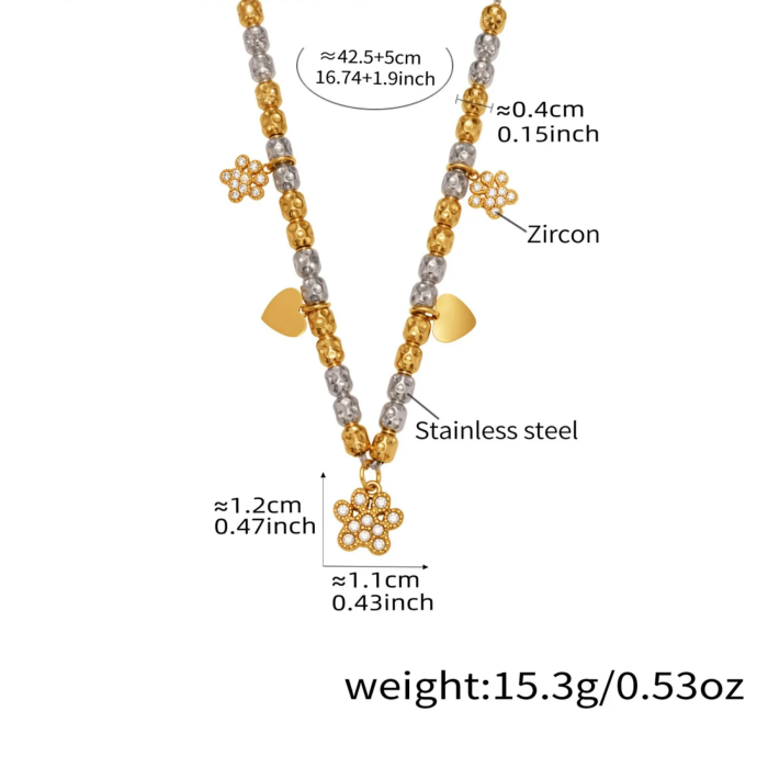 Wholesale Stainless Steel Round Bead Bracelet Necklace