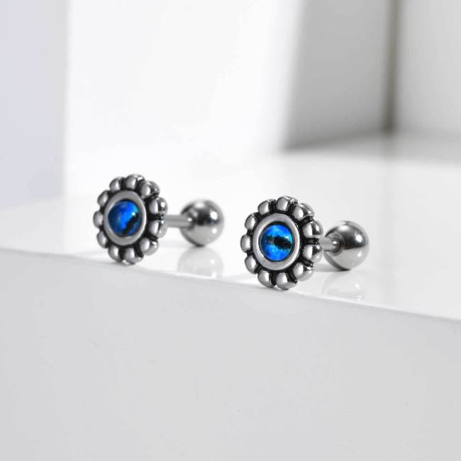 Wholesale Stainless Steel Devil's Eye Earrings
