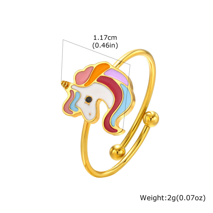 Wholesale Stainless Steel Cute Kids Bracelet Ring Earrings