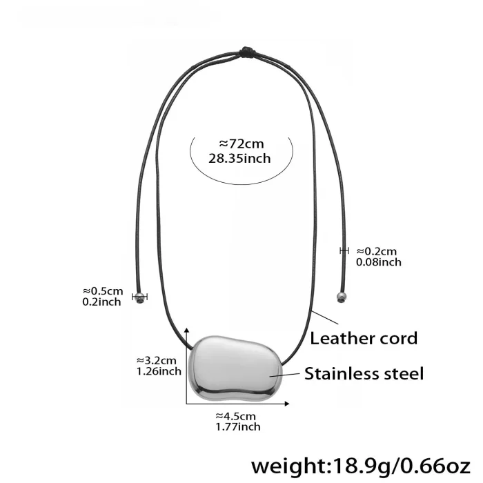 Wholesale Stainless steel Irregular Sweater Chain