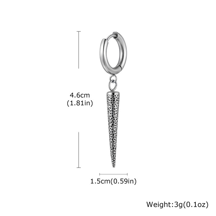 Wholesale Stainless Steel Mens Earrings