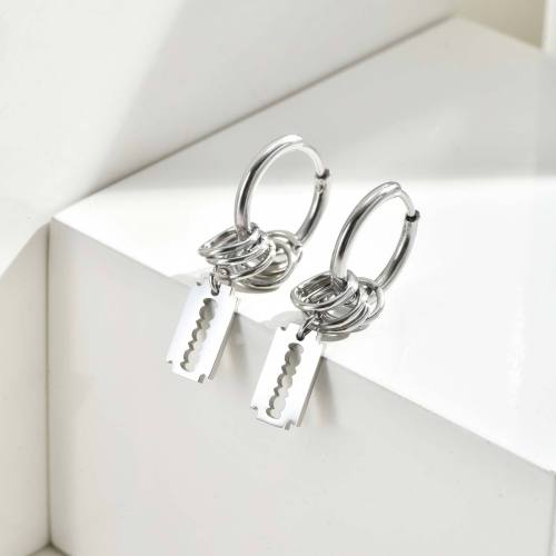 Wholesale Stainless Steel Blade Earrings
