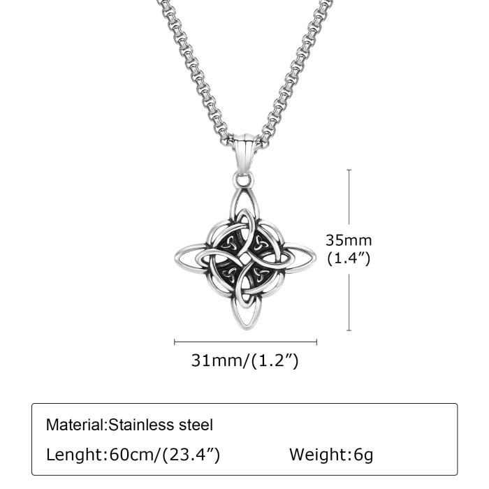 Wholesale Stainless Steel Celtic Knot Pendants