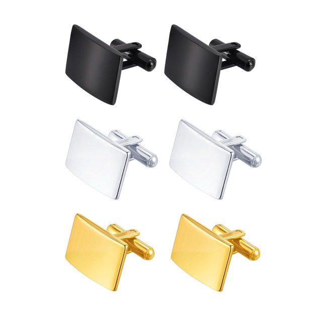Wholesale Stainless Steel Blank Cufflinks