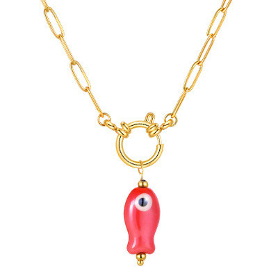 Wholesale Stainless Steel Ocean Theme Necklace