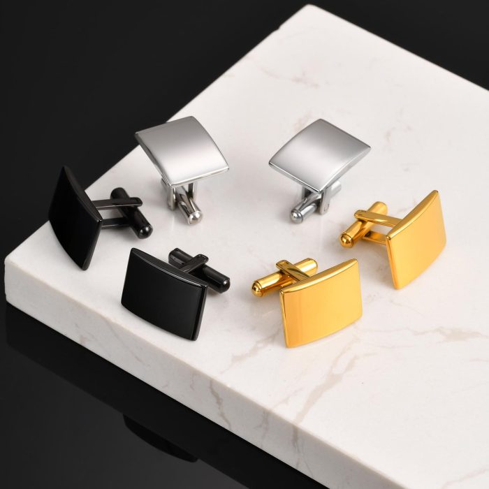 Wholesale Stainless Steel Blank Cufflinks