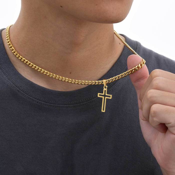 Wholesale Stainless Steel Hollow Cross