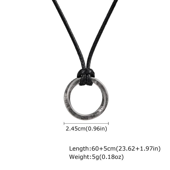 Wholesale Stainless Steel Mobius Necklace