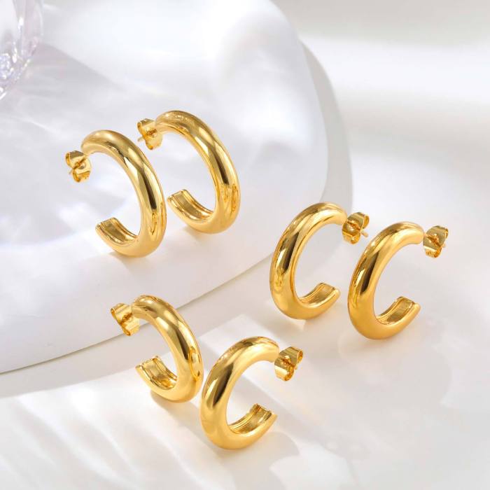 Wholesale Stainless Steel Earrings Set