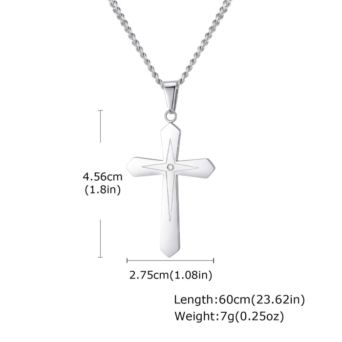 Wholesale Stainless Steel Cross Necklace