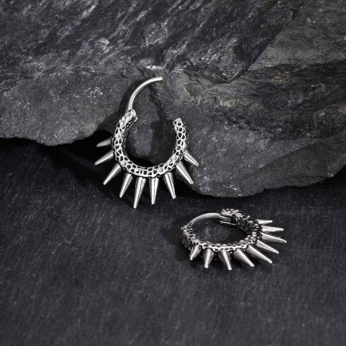 Wholesale Stainless Steel Rivet Earrings