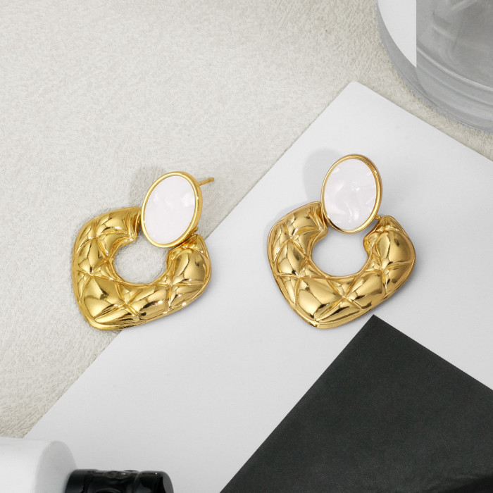 Wholesale Stainless Steel Luxury Earrings
