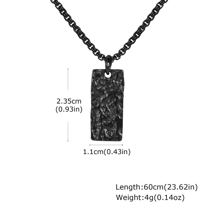 Wholesale Stainless Steel Pleated Textured Pendant