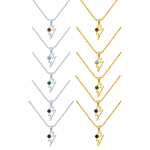 Wholesale Stainless Steel Lightning Pendant
