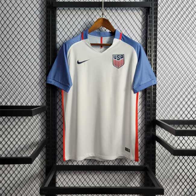 Retro 2019 USA Football Shirts Home Size S-2XL American
