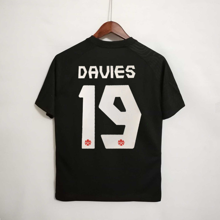 DAVIES Canada Soccer Jersey away