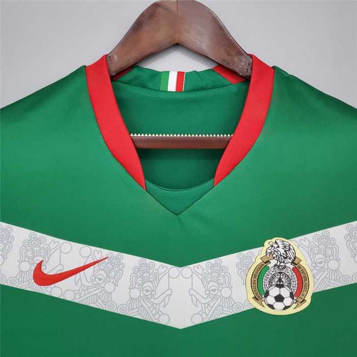 Retro 2006 Mexico Soccer Jersey Home