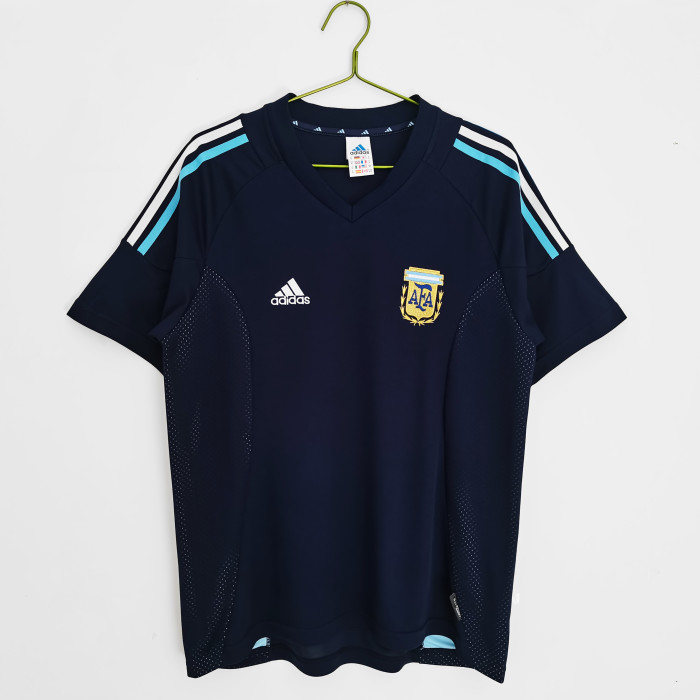 Retro 2002 Argentina away size S-2XL