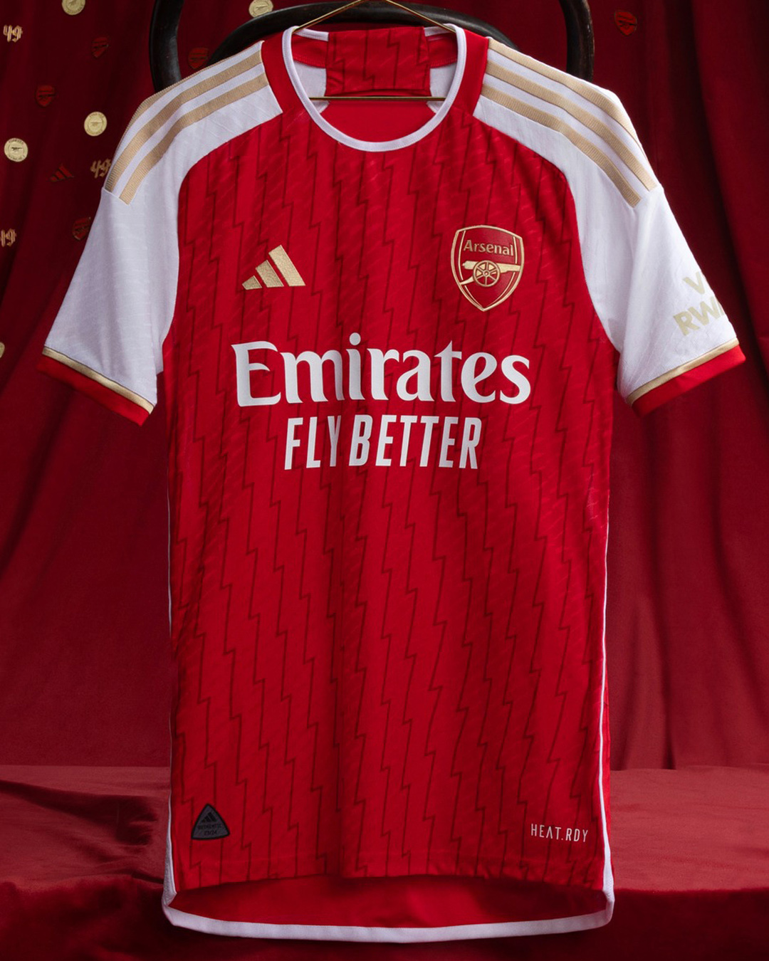 arsenal jersey home and away