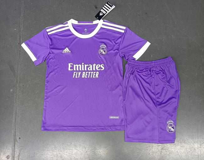 Youth Uniform Kids  real    madrid     Away Soccer Uniform 2016 2017 Soccer Jersey