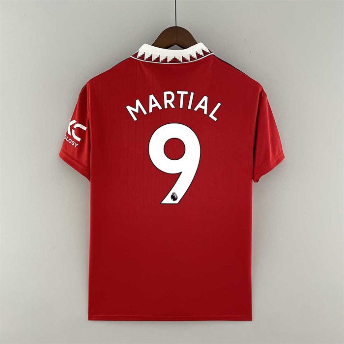 Man United Shirt 2022-2023 Manchester United Home Soccer Jersey Football Shirt