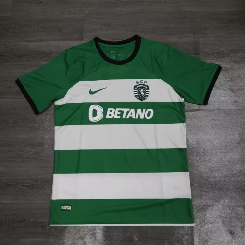 Fan Edition Sporting Lisbon Home Football Jersey