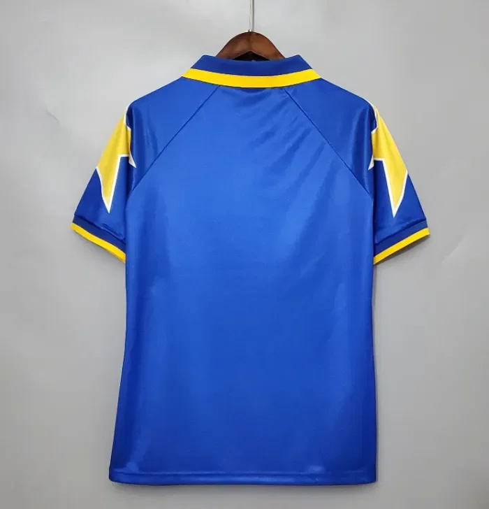 Retro Jersey 1995-1997 Juventus Away Blue Soccer Jersey