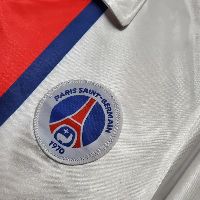 Retro Jersey 1998-1999 PSG Away White Soccer Jersey
