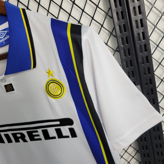 97-98 Inter milan  away size S-XXLSoccer Jersey