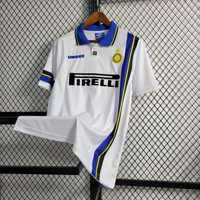 97-98 Inter milan  away size S-XXLSoccer Jersey