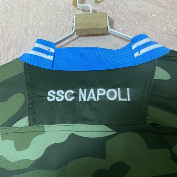 Retro  Napoli   13-14  Soccer Jersey