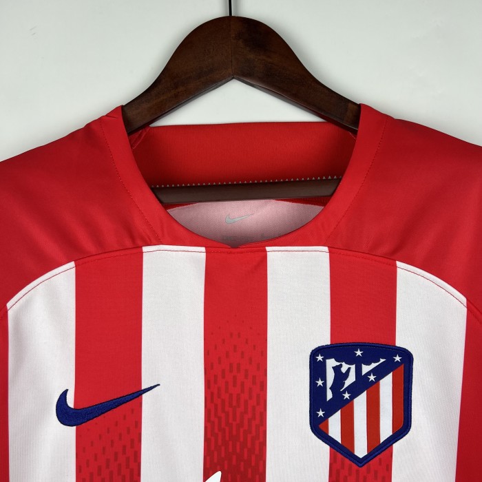 23/24 Atletico Madrid Home soccer jersey
