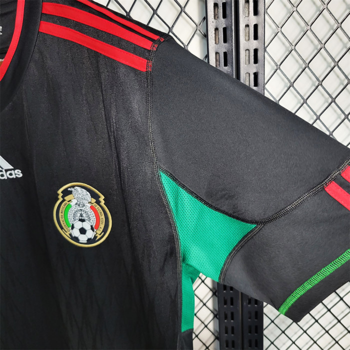 Retro shirt   2010 Mexico away  soccer jersey size S-2XL