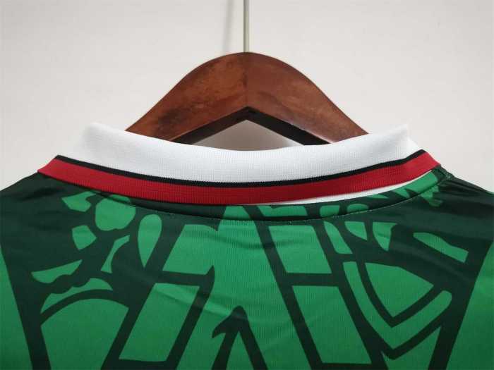 Retro shirt 1998 Mexico away long sleeve Sersey size S-2XL