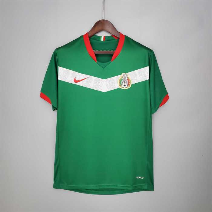Retro shirt  2006  Mexico home soccer jersey size S-2XL