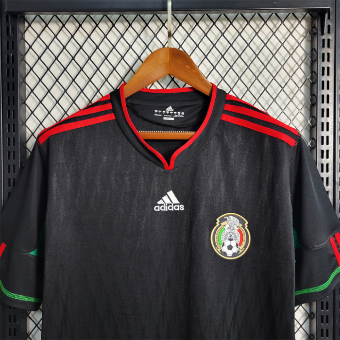 Retro shirt   2010 Mexico away  soccer jersey size S-2XL