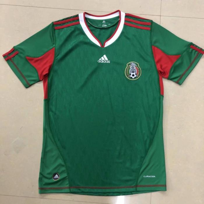 Retro shirt 2010 Mexico home  soccer jersey size S-2XL
