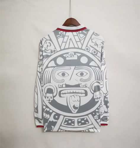 Retro shirt 1998 Mexico away long sleeve Sersey size S-2XL