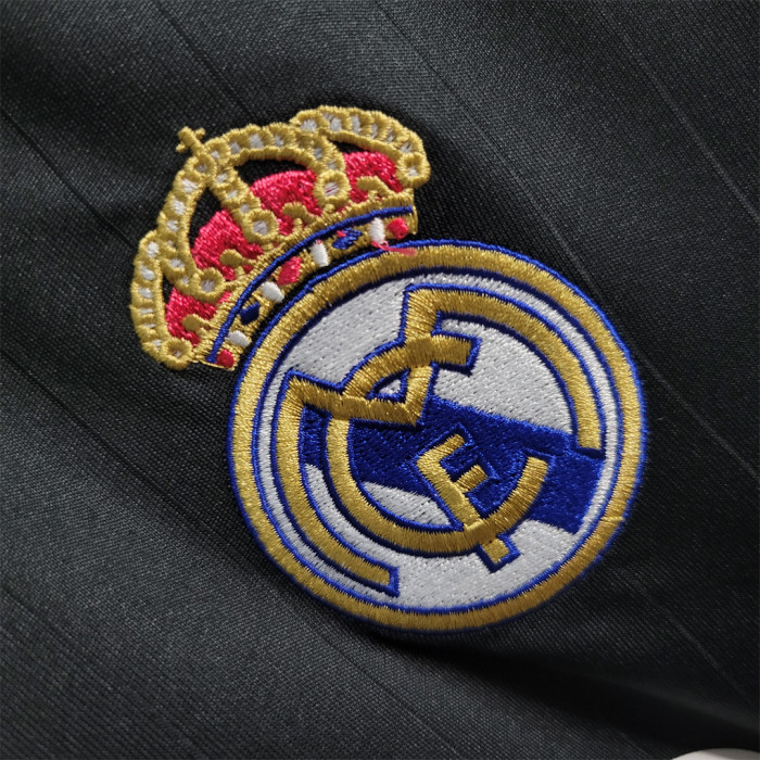 Copy 06-07 Real Madrid  away third  away Long Sleeve  Size S-XXL   Soccer Jersey