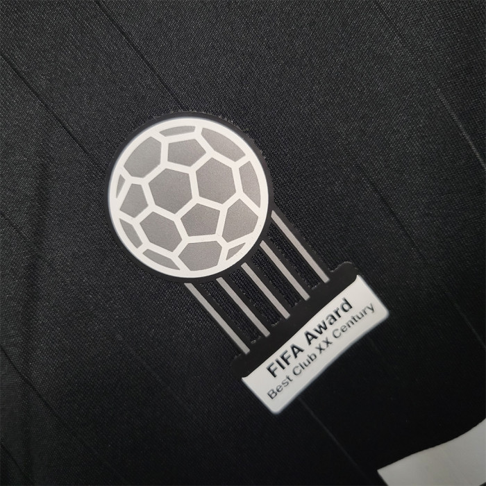 Copy 06-07 Real Madrid  away third  away Long Sleeve  Size S-XXL   Soccer Jersey