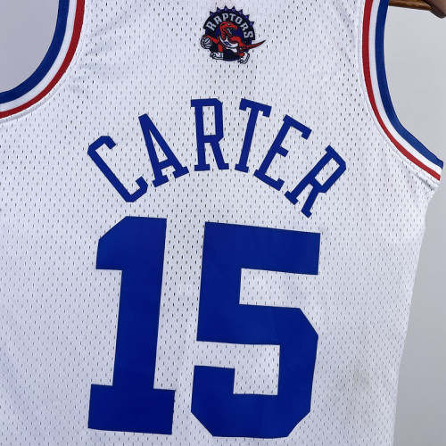 #15 Carter 2003 All star games jersey white (heat pressed)