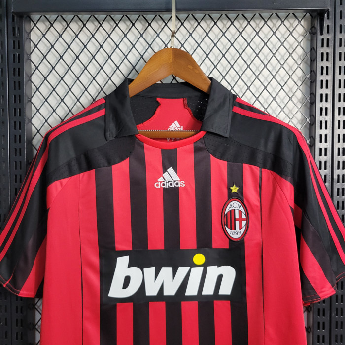 Retro 07-08 ACM home Soccer Jersey   s-2xl