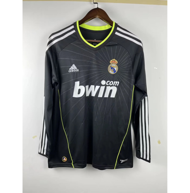 Retro 2010/11 Real Madrid away Long sleeve soccer jersey S-XXL