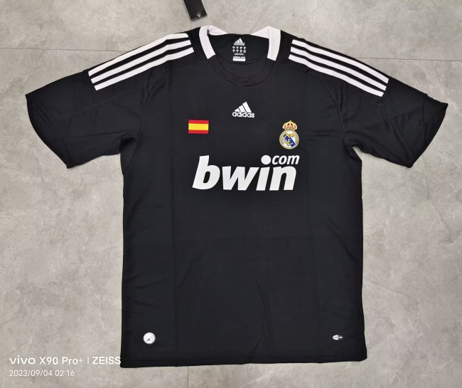 Retro  Real Madrid Third Away Soccer Jersey 2008 2009 size S-XXL