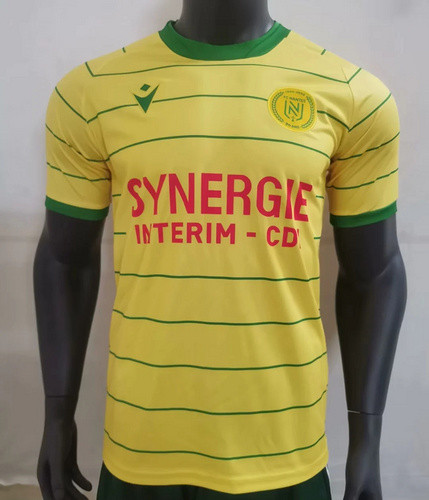 22-23 Nantes Anniversary yellow soccer jersey size S-2XL