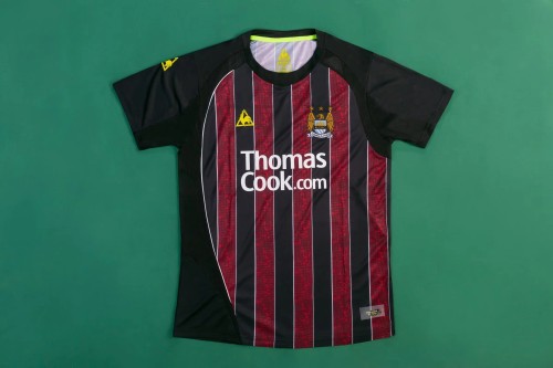 Retro 08-09 man city away soccer jersey S-XXL