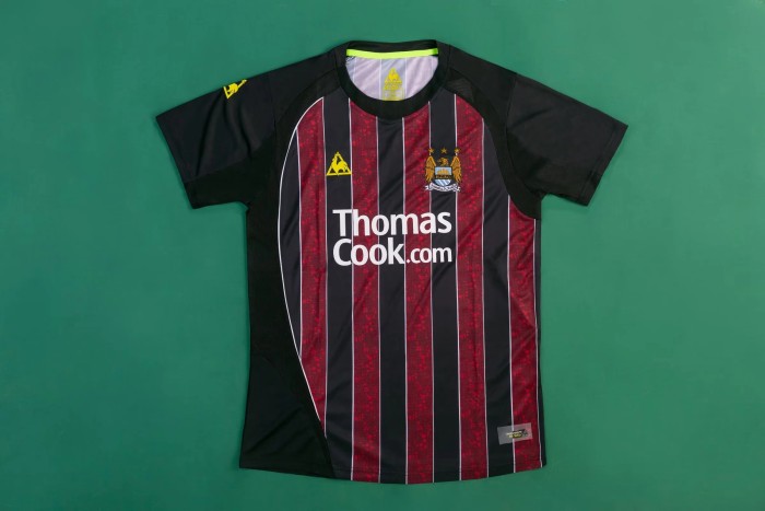 Retro 08-09 man city away soccer jersey S-XXL